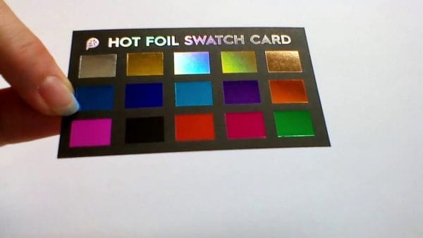 Business Cards with Foiling